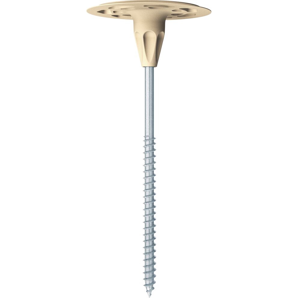 Fischer DHK 100 - Lot De 250 Fixations Isolants Économiques Pour Panneaux Souples